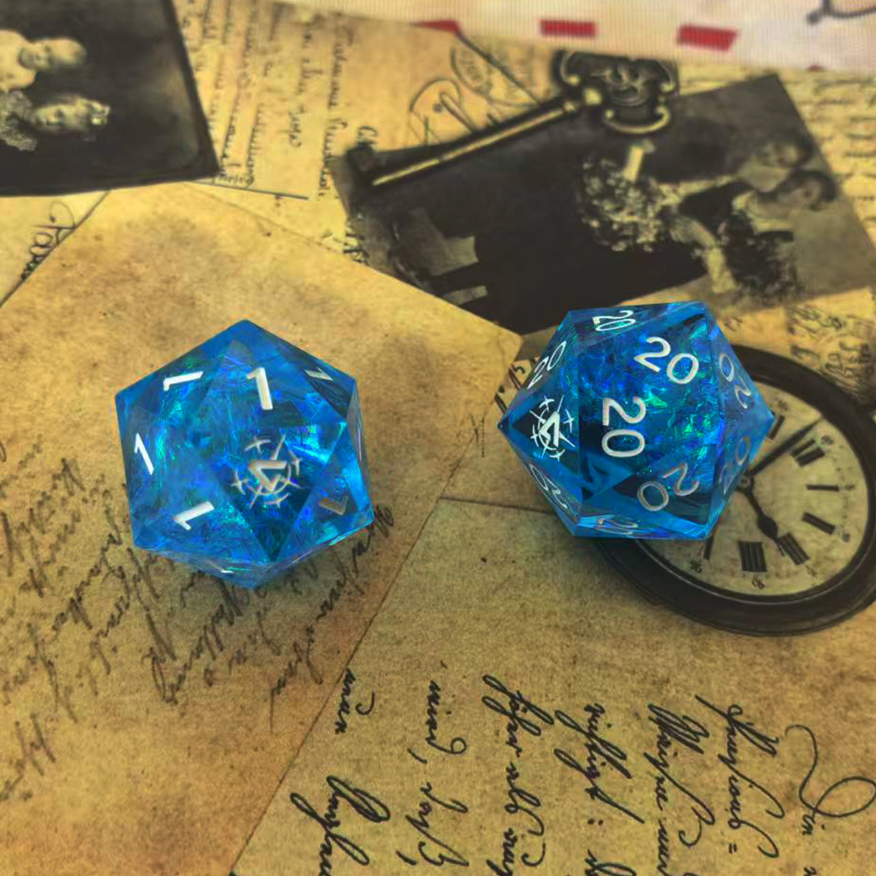 “Don’t provoke the DM”D20 Dice Set