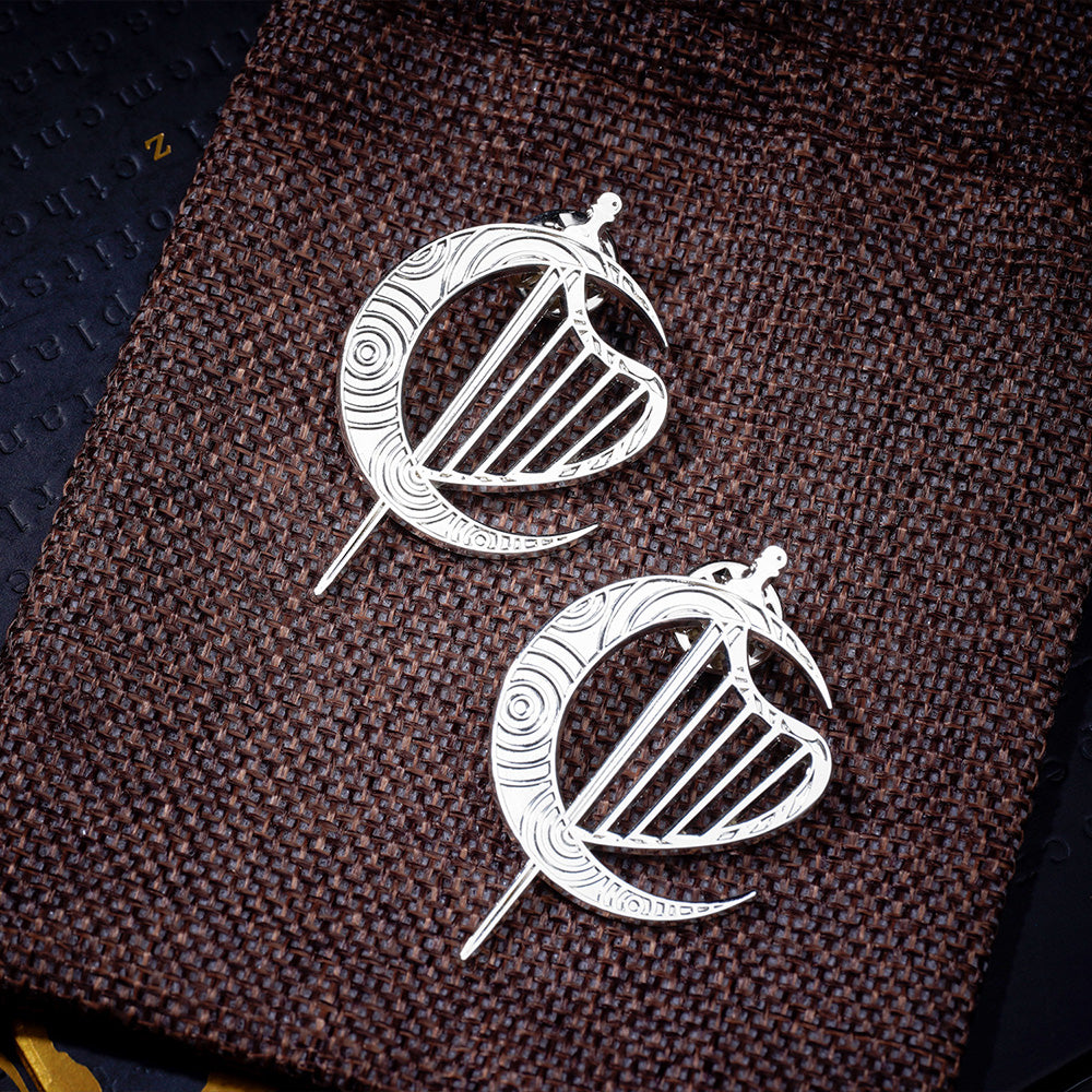 Harp Emblem | Two-Piece Fantasy Pin Set