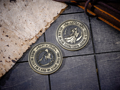 Two Sides of Alignment | Good and Evil Coin Set