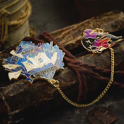 Arcane Tower Permit | Wizard Class Pin Set