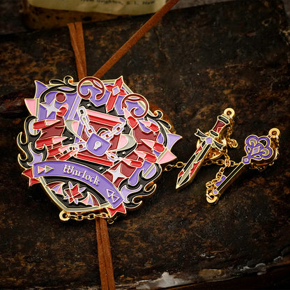 Forbidden Fate | Warlock Class Pin Set