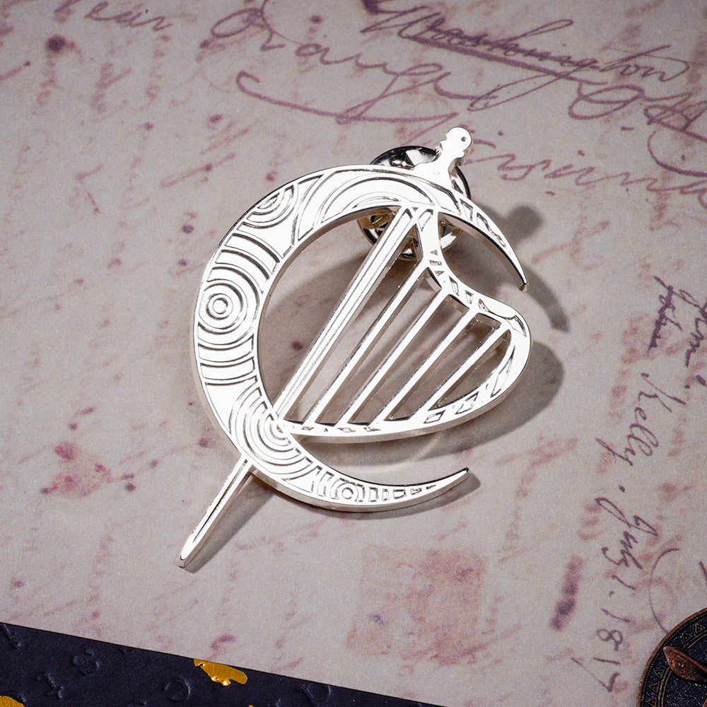 Harp Emblem | Two-Piece Fantasy Pin Set
