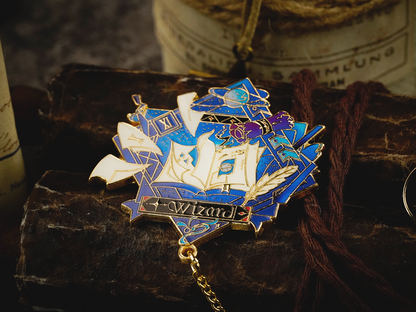 Arcane Tower Permit | Wizard Class Pin Set