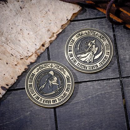 Two Sides of Alignment | Good and Evil Coin Set