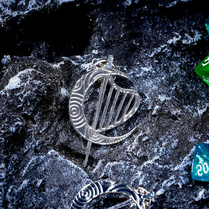 Harp Emblem | Two-Piece Fantasy Pin Set