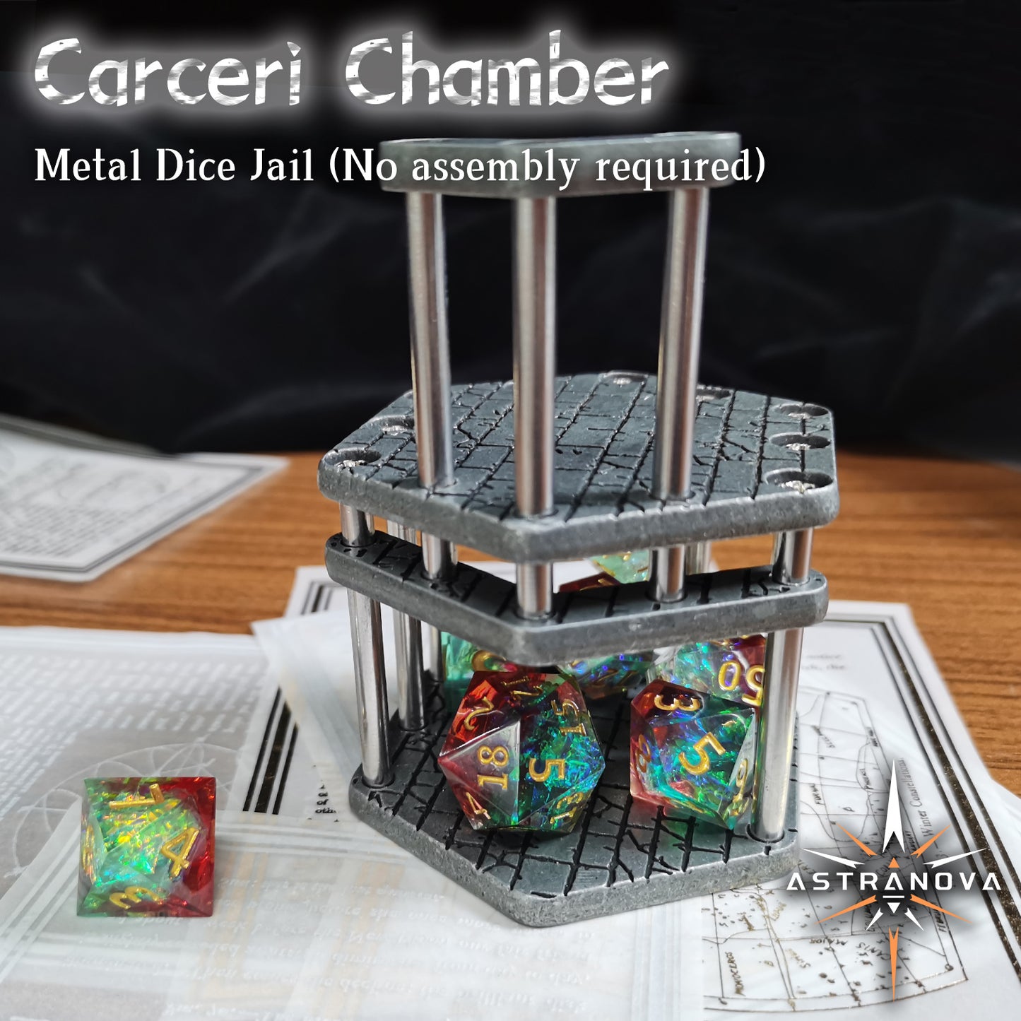 Carceri Chamber - Metal Dice Jail