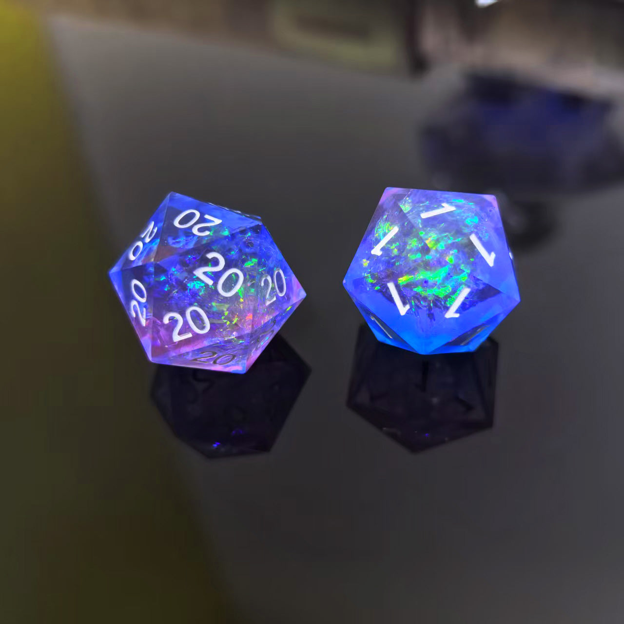“Don’t provoke the DM”D20 Dice Set