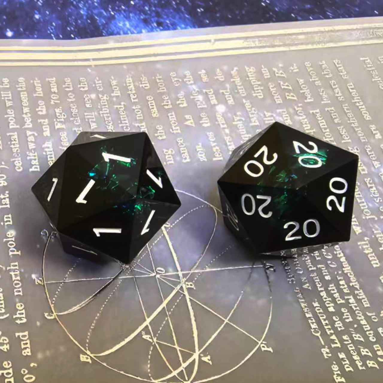 “Don’t provoke the DM”D20 Dice Set
