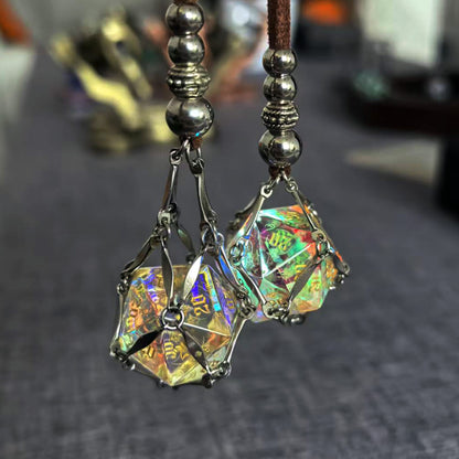 Lucky Gem - "All-20"  K9 Crystal D20 Die