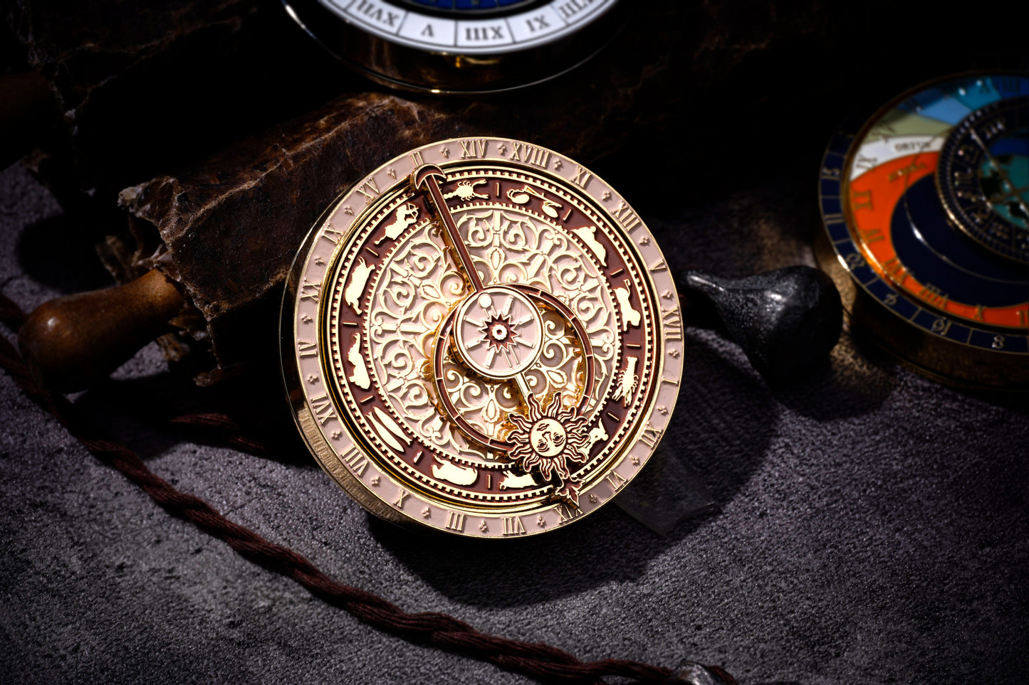 Astronomical Clock D20 Dice
