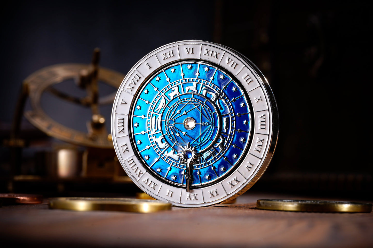 Astronomical Clock D20 Dice