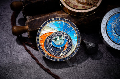 Astronomical Clock D20 Dice